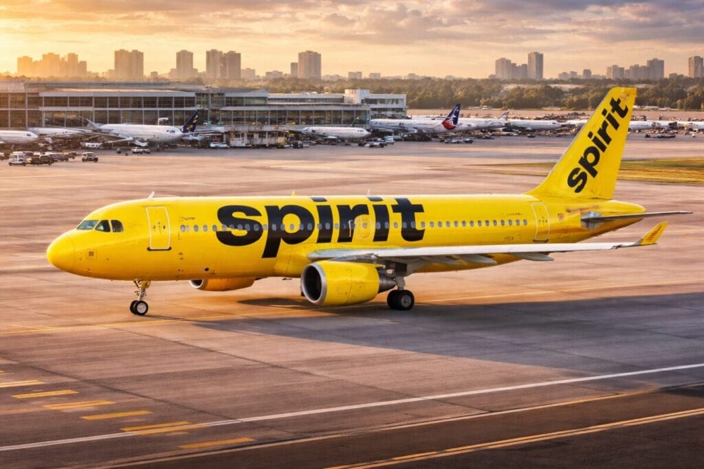 Spirit Airlines restructuring