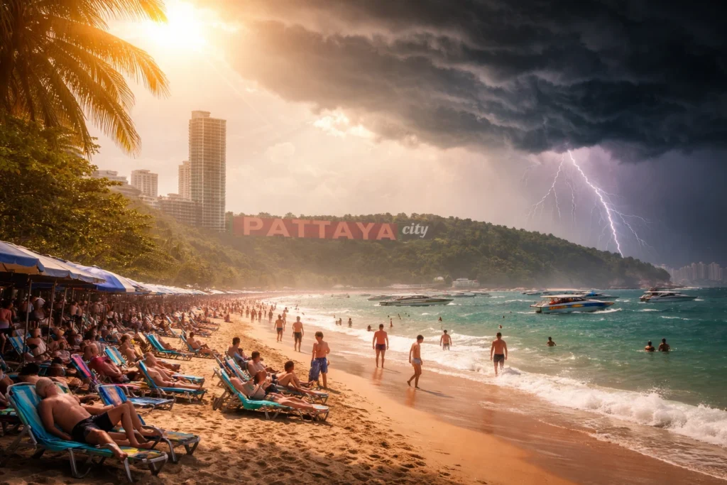 Pattaya weather warning