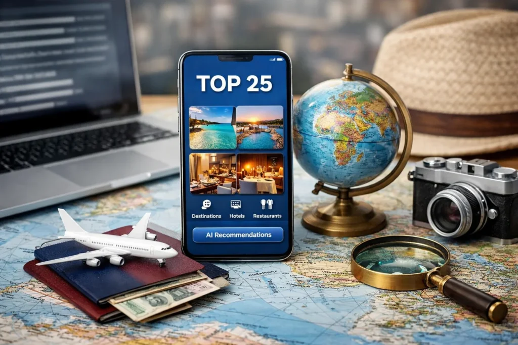 Travelindex TOP25 ecosystem