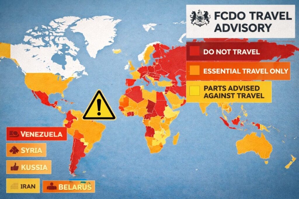 FCDO travel warnings