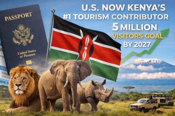 US tourists in Kenya