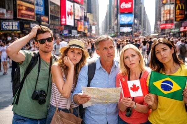 international tourism decline