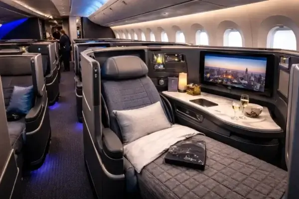 Boeing 787 luxury seats