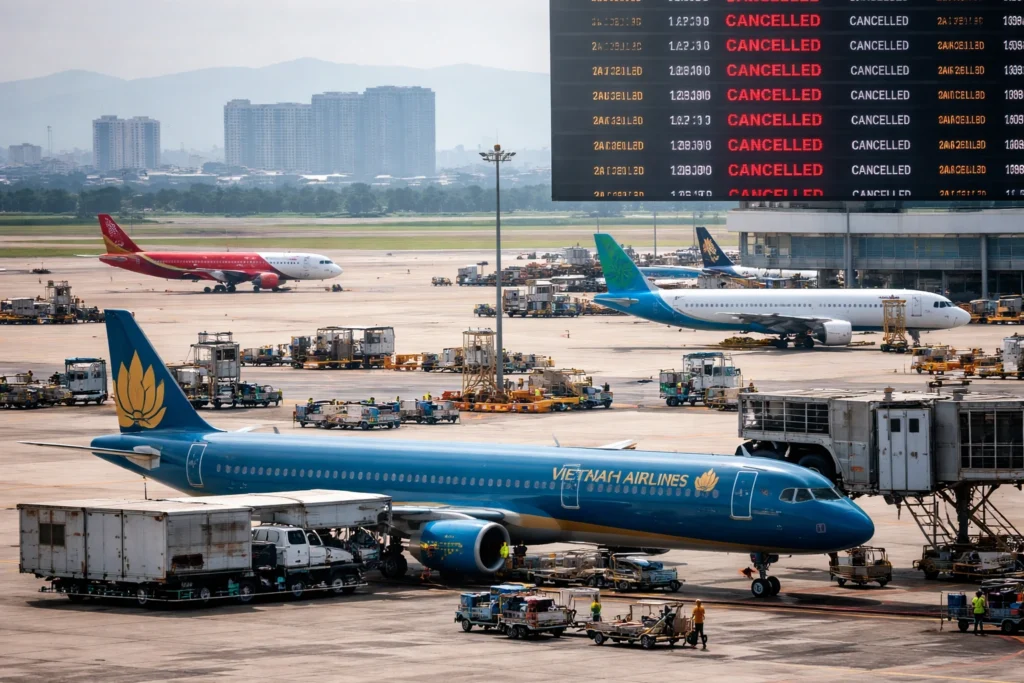 Vietnam airline route cuts