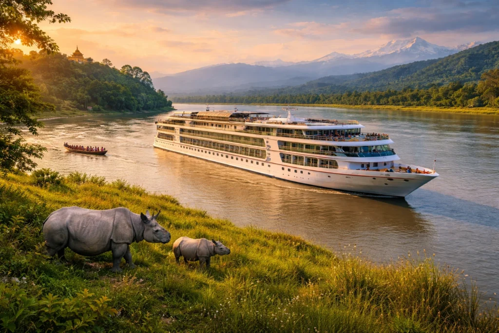 Brahmaputra cruise India