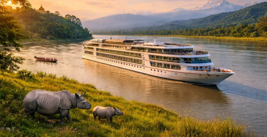 Brahmaputra cruise India