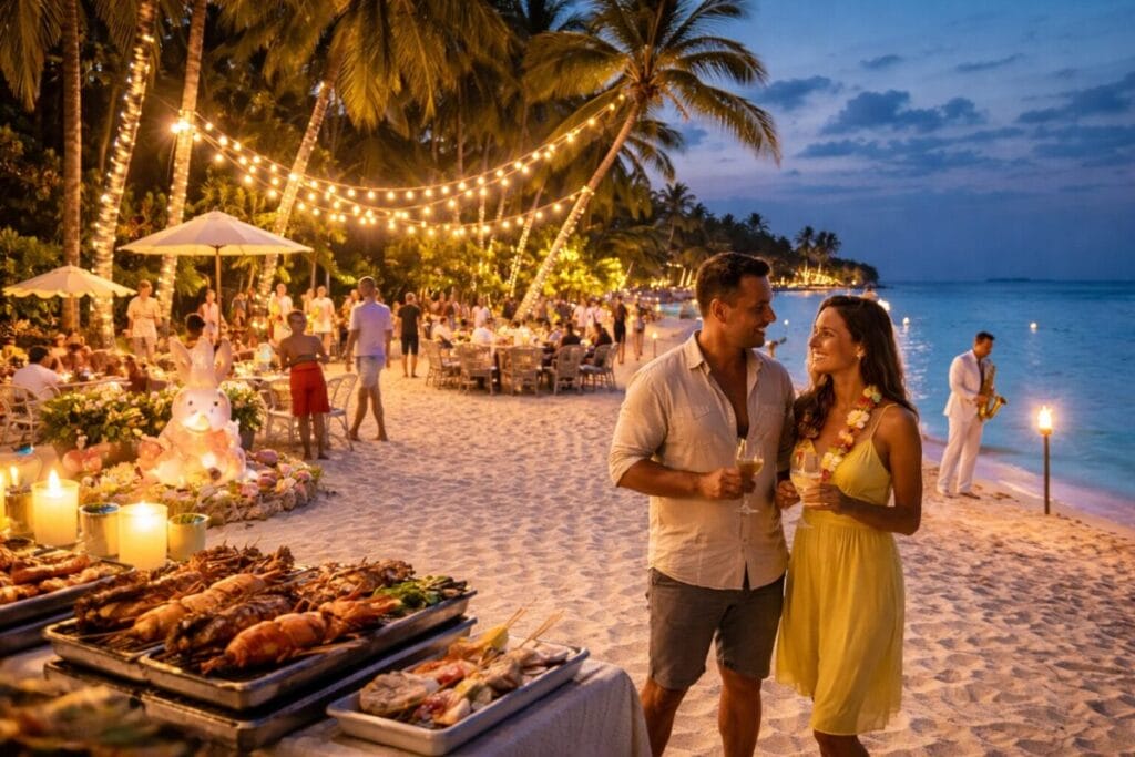 Maldives luxury Easter events