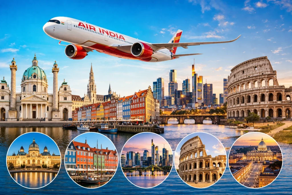 India Europe connectivity