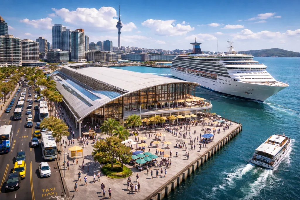 Auckland cruise terminal