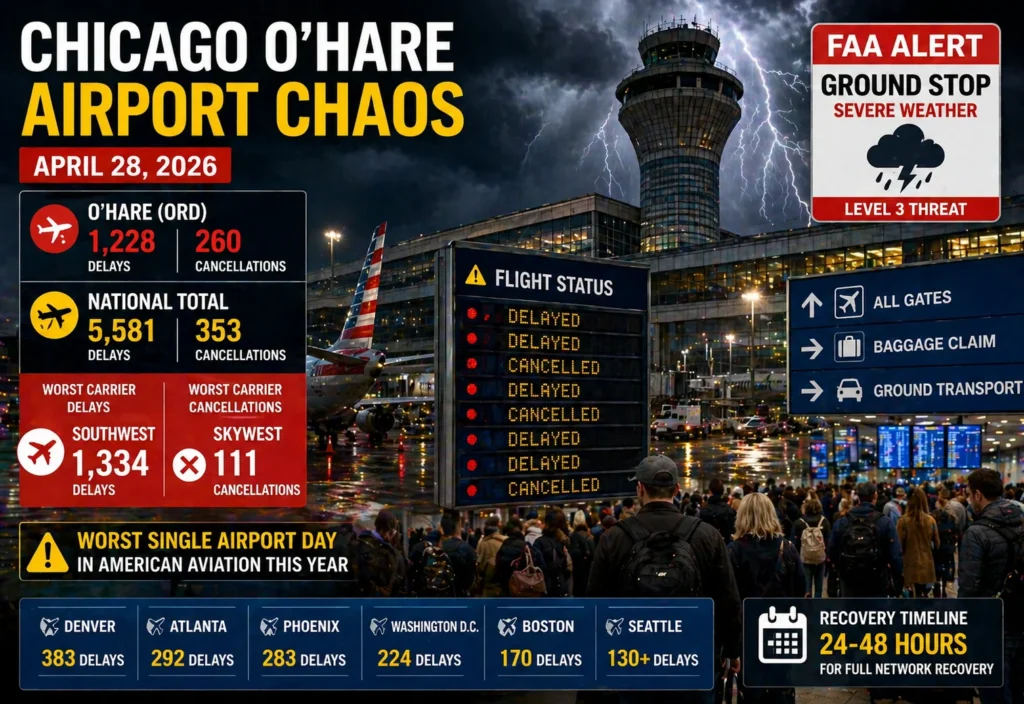 Chicago airport delays