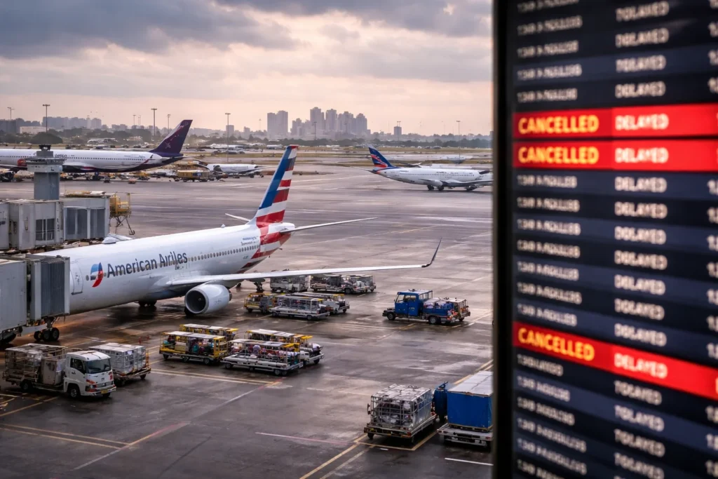 Easter travel delays USA