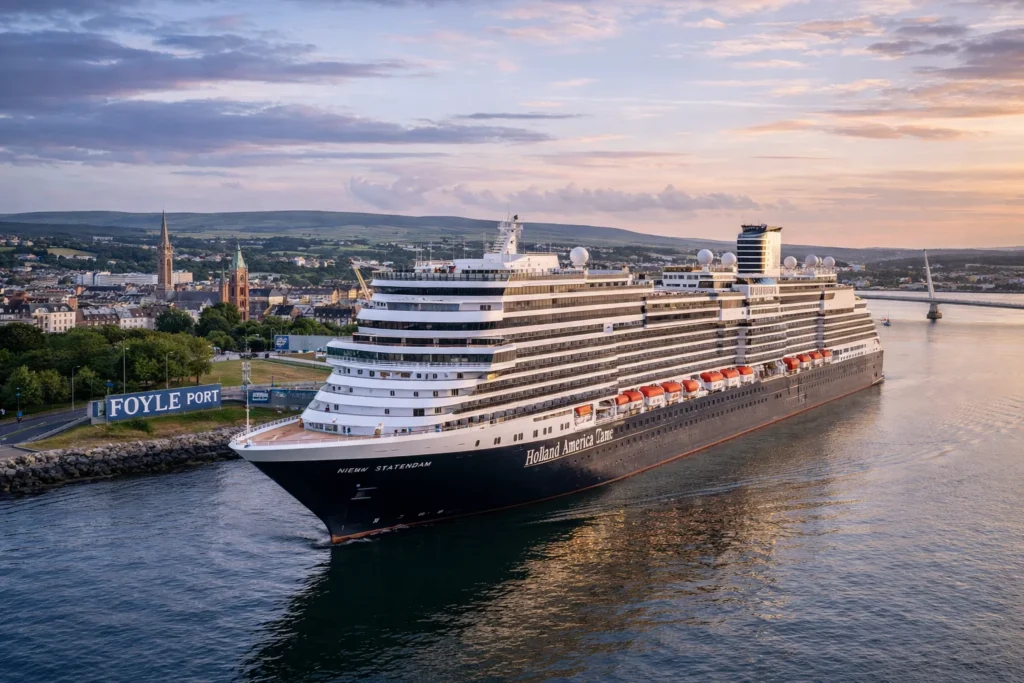 Foyle Port cruise season