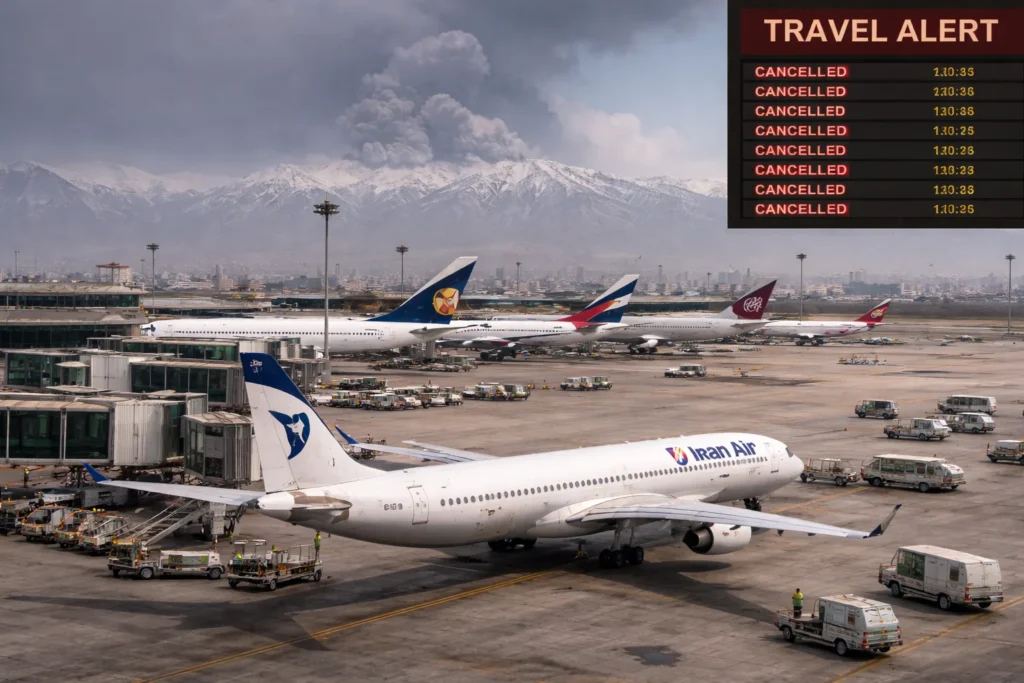 Iran airports, Middle East travel