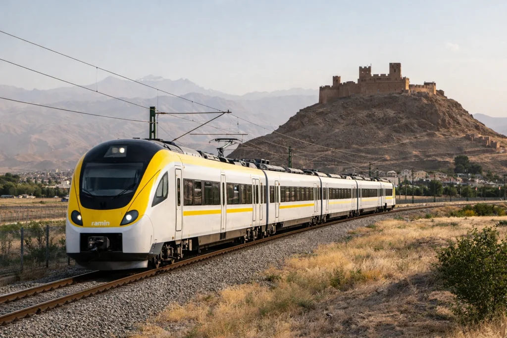 Iran rail services, Iran tourism