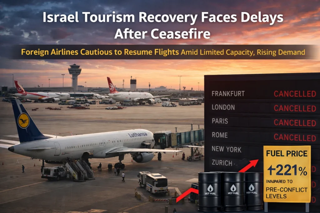 Israel tourism recovery