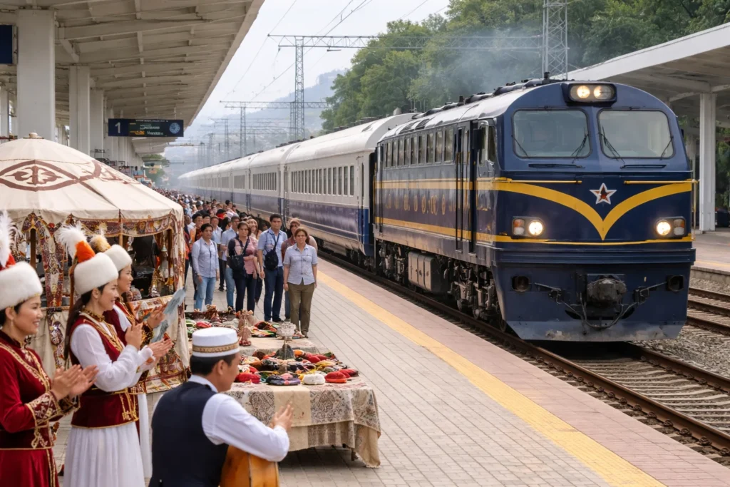 Kyrgyzstan tourism, rail tourism
