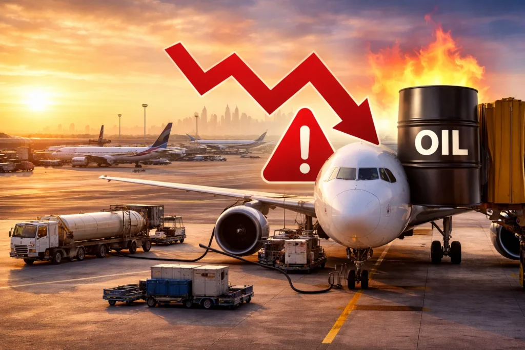 Middle East Conflict and Oil Price Surge Threaten Airlines