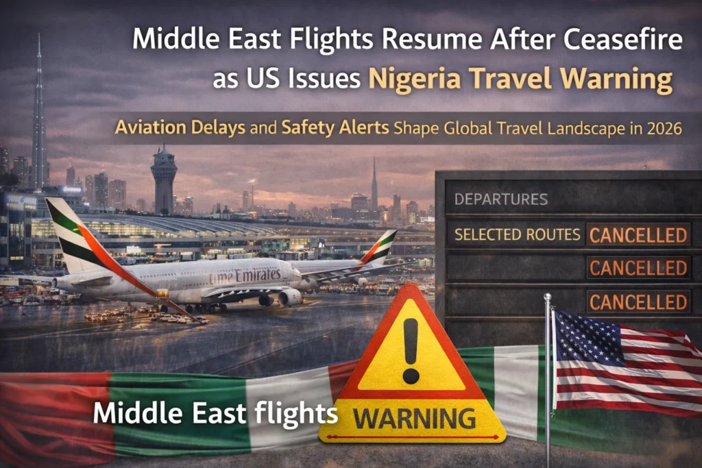 Middle East flights, aviation disruptions 2026