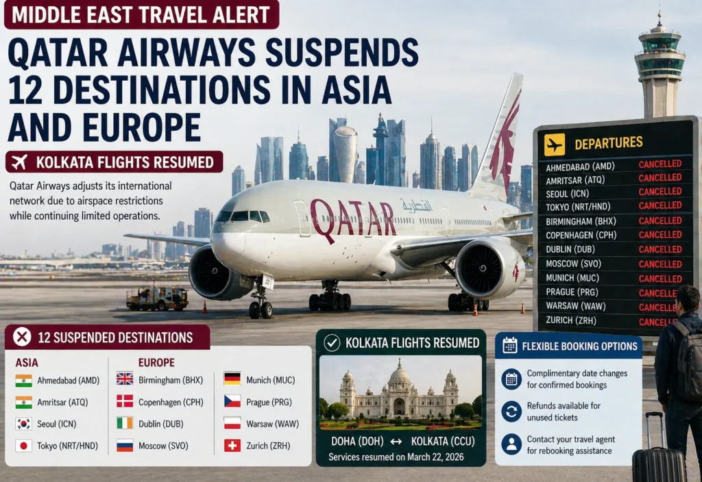 Middle East travel alert