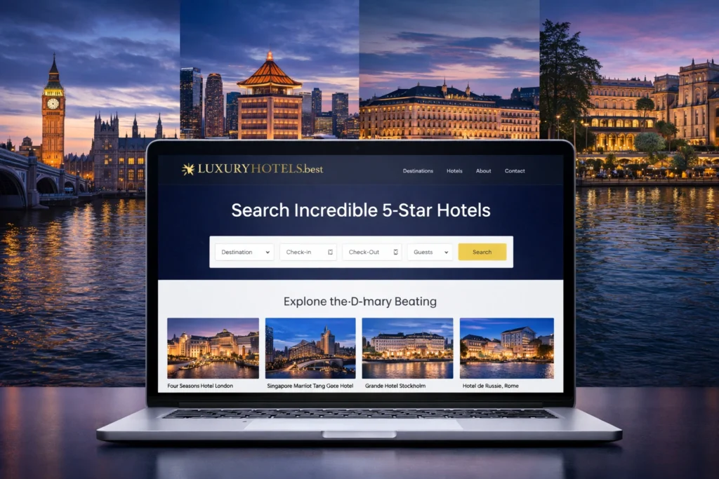 LuxuryHotels.best Launches New Platform to Transform 5-Star Hotel Booking and Global Luxury Travel Experiences