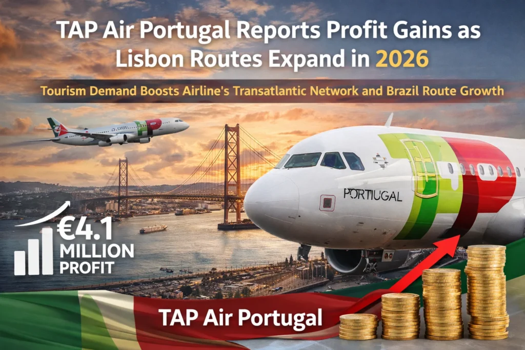 TAP Air Portugal profits and growth