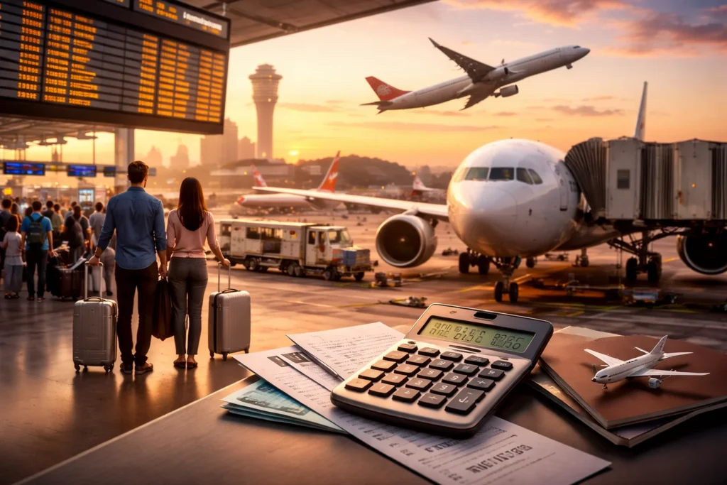 Twilight travels at the airport