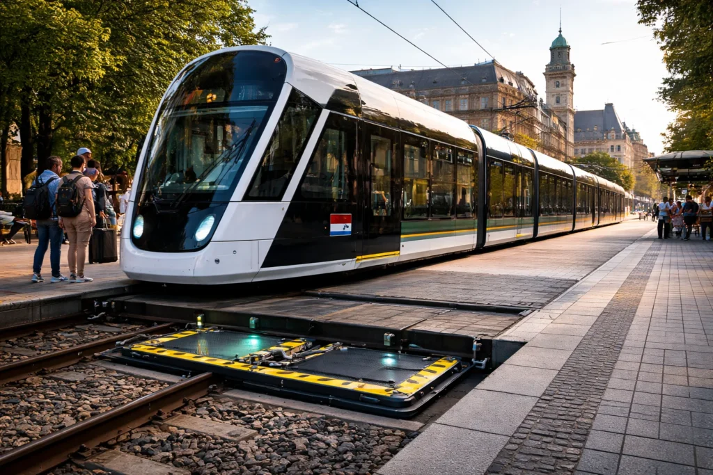catenary-free trams, smart tram technology