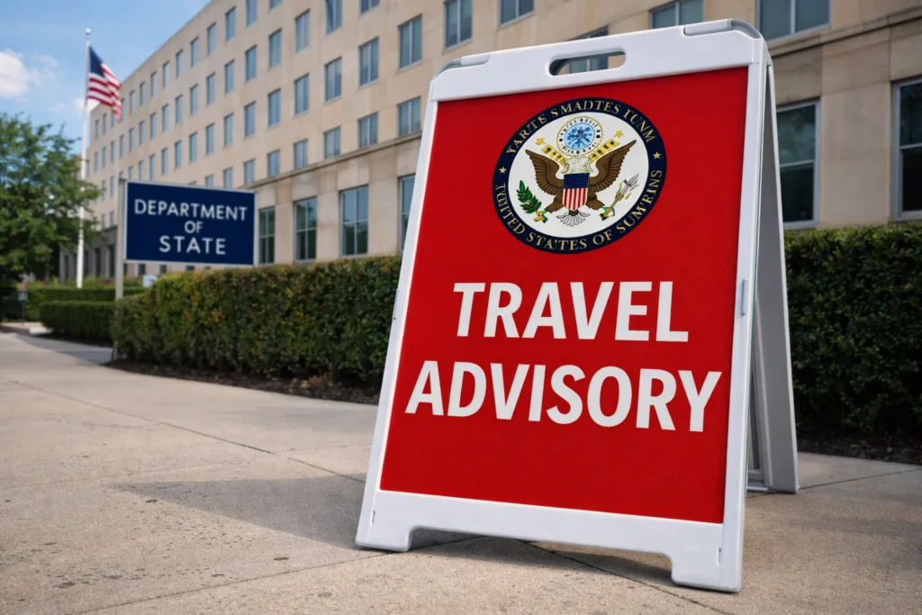 travel warnings, U.S. State Department