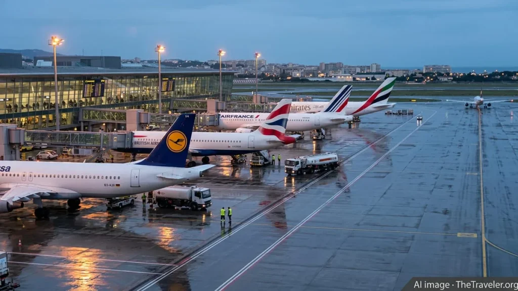 Continental Air Corridors and Inbound Tourism