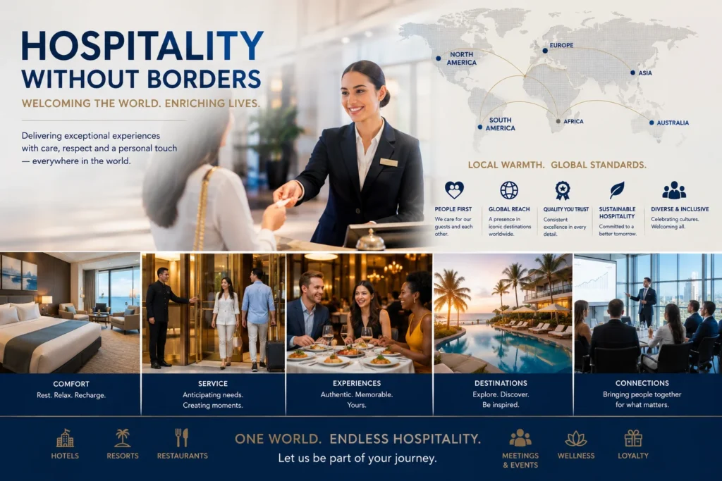Global hospitality, endless experiences