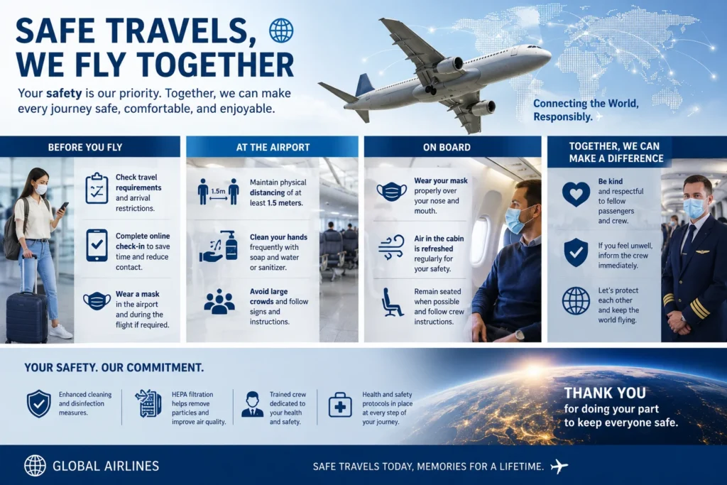Safe travels, together we soar