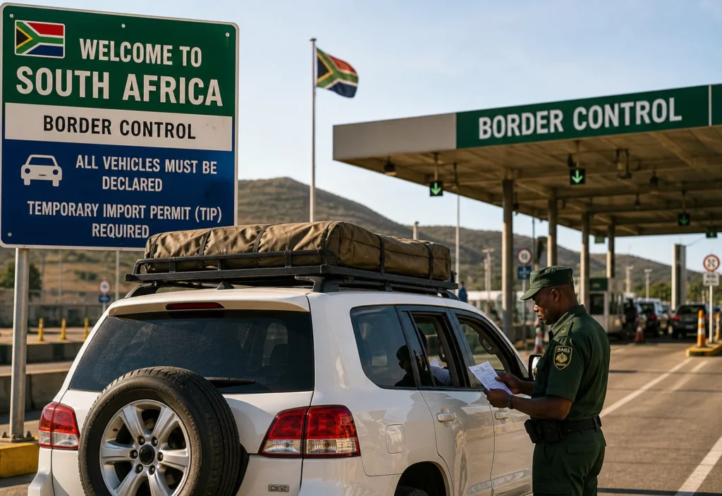 South Africa vehicle declaration