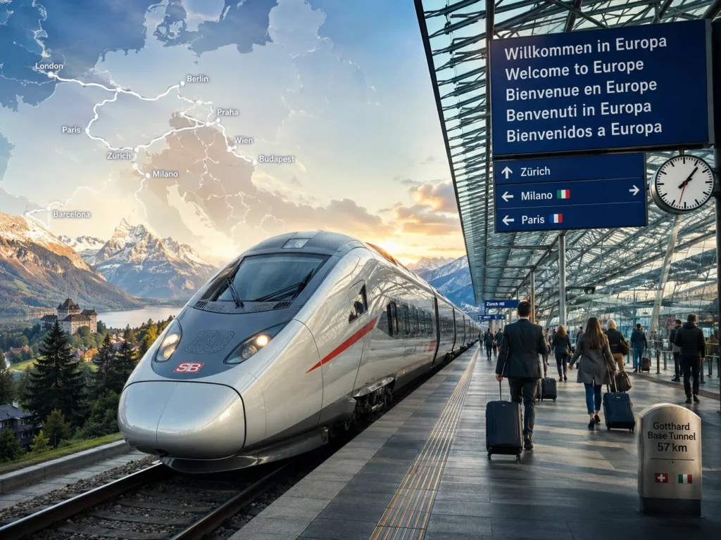 Welcome to Europe at sunrise