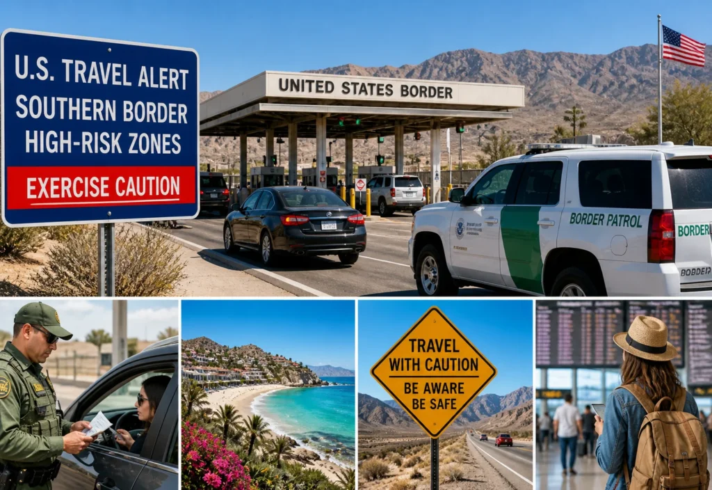 border travel safety, US travel advisory 2026