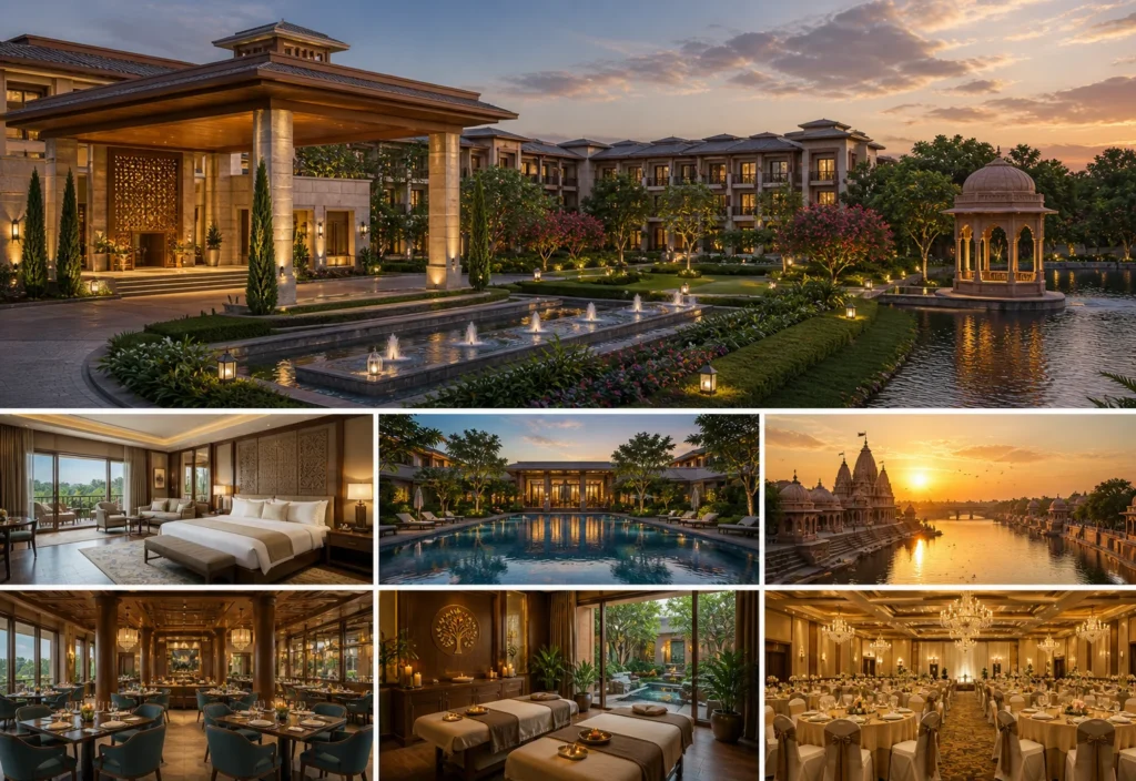 luxury resort Vrindavan