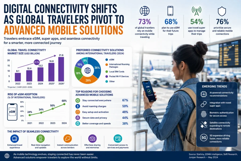 Advancements in mobile travel connectivity
