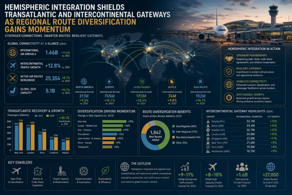 Aviation global connectivity and growth overview