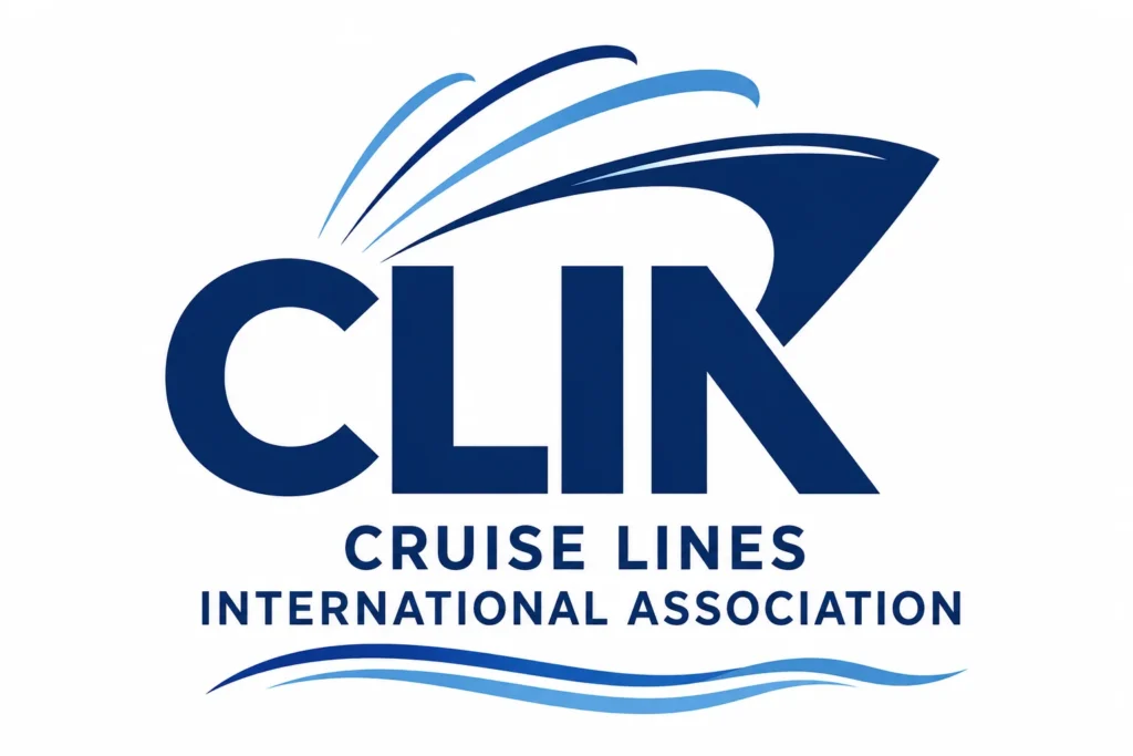 CLIA cruise lines logo design