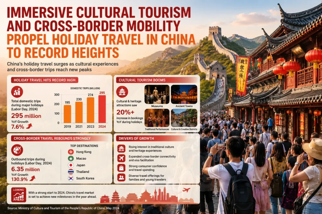 Cultural tourism and travel growth in China
