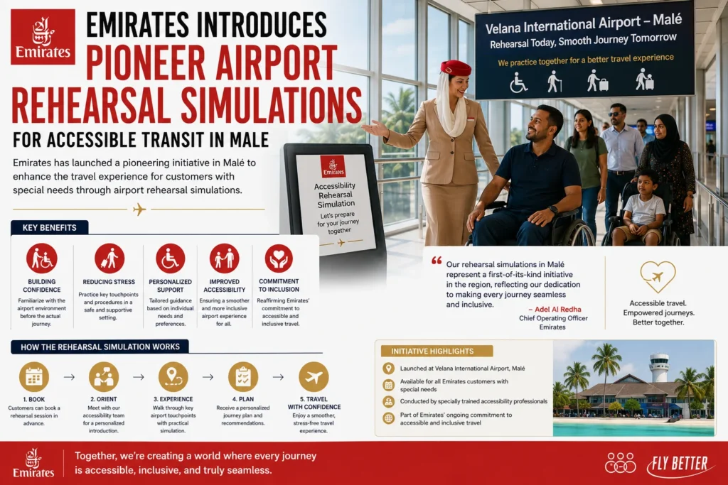 Emirates Introduces Pioneer Airport Rehearsal Simulations