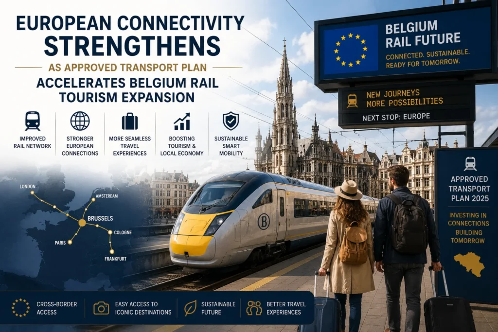 European Connectivity Strengthens as Approved Transport Plan Accelerates Belgium Rail Tourism Expansion