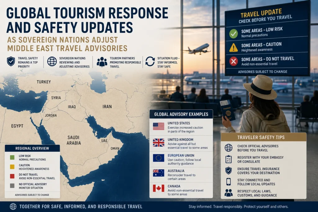 Global tourism safety and travel updates