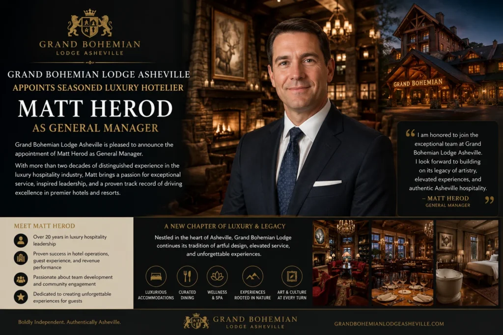 Grand Bohemian Lodge announces new GM