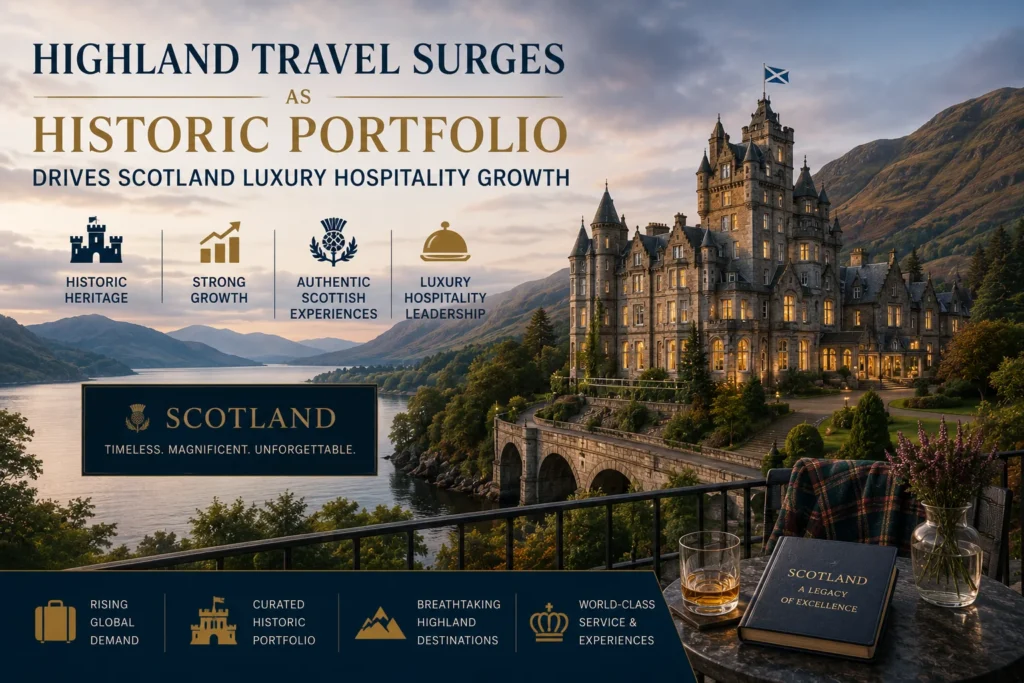Highland Travel Surges as Historic Portfolio Drives Scotland Luxury