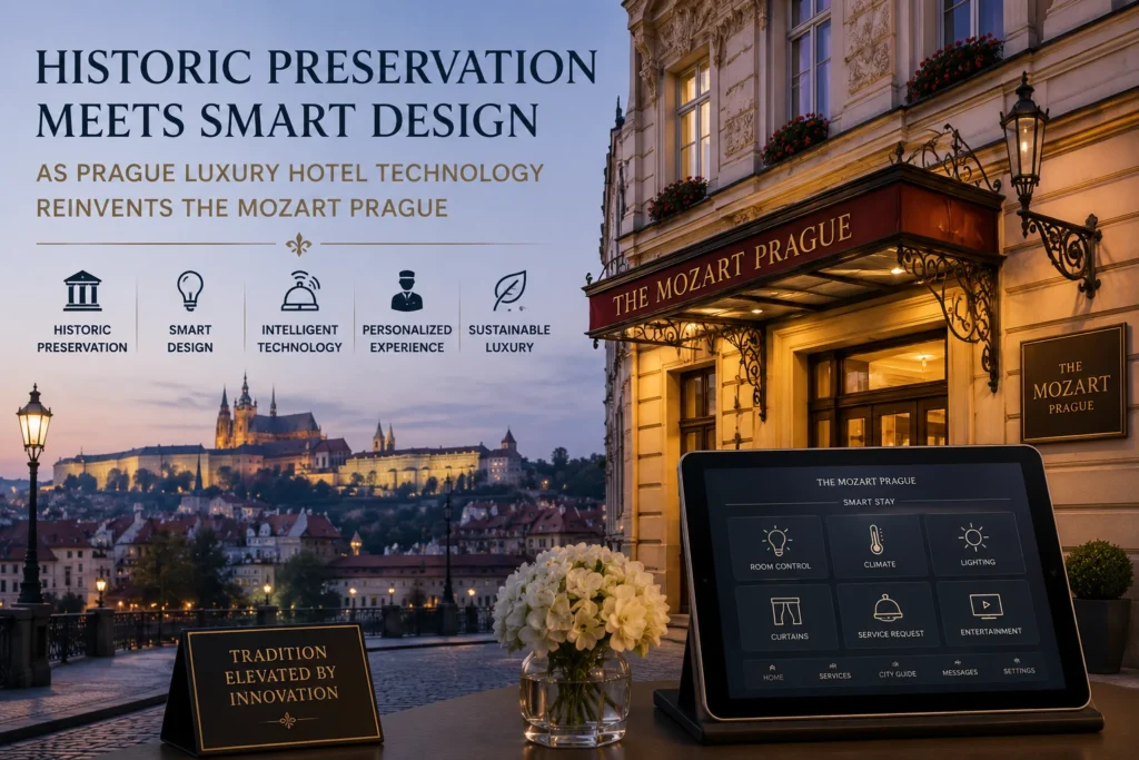 Historic Preservation Meets Smart Design as Prague