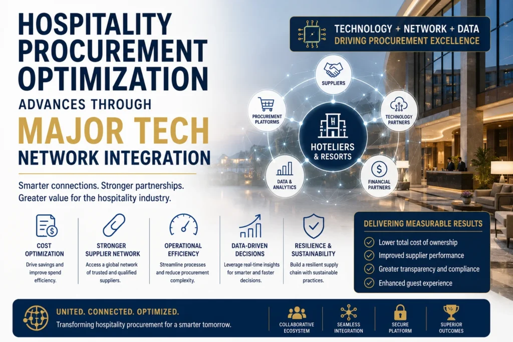 Hospitality procurement innovation through technology