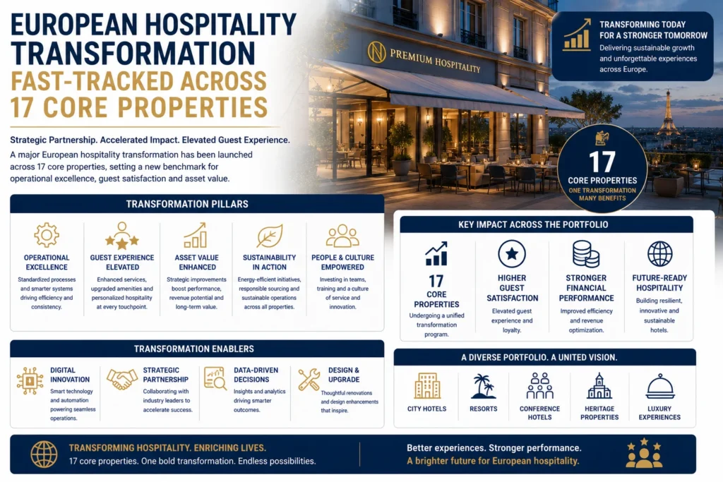 Hospitality transformation across Europe