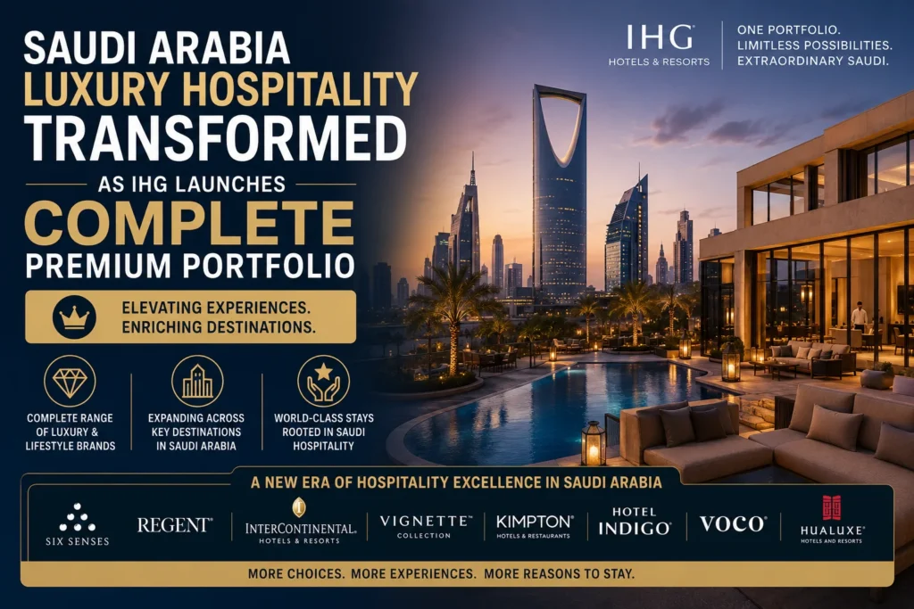 Luxury hospitality transformed in Saudi Arabia
