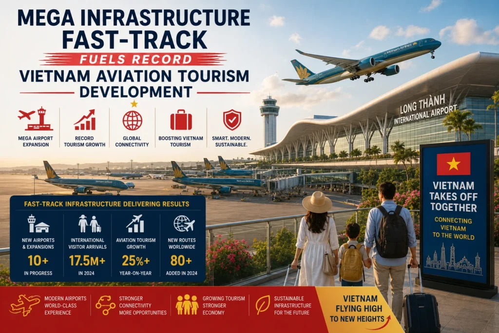 Mega Infrastructure Fast-Track Fuels Record Vietnam Aviation Tourism Development