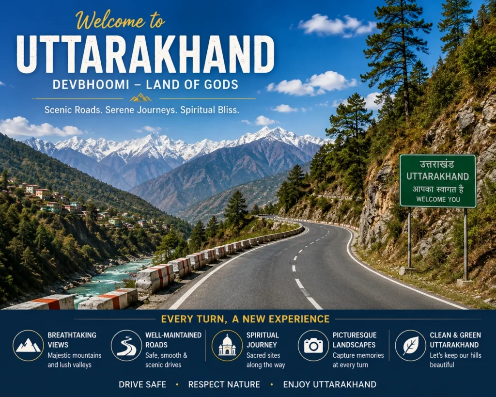 Scenic road to spiritual bliss in Uttarakhand
